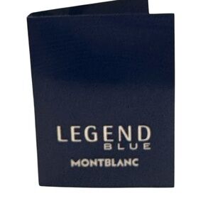MontBlanc‎ Legend BLUE Eau de Parfum EDP Spray Sample 1.2mL/.04 oz